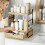 2 Level Storage Rack For Kitchen Bathroom Countertop With Side 2