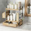2 Level Storage Rack For Kitchen Bathroom Countertop With Side 6