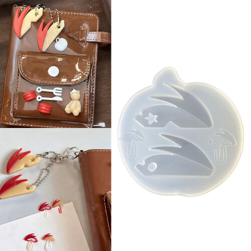 Handmade Friendly Fruit Pendant Mold Perfect For Crafting 2