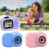 Children First Camera With Photo Printing Function And-Purple 3