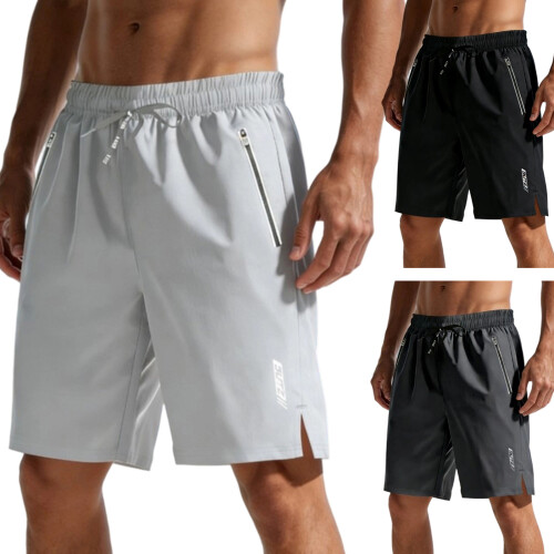 Multipurpose Quick Dry Shorts with Reflective Strips-Black XXL 1