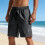 Multipurpose Quick Dry Shorts with Reflective Strips-Black XXL 5