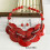 Bohemian Shell Necklace And Earrings Set Handcrafted-Red 4