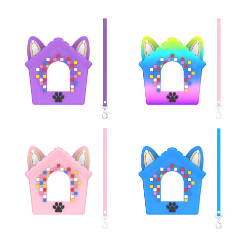 Kids Friendly Silicone Protector For Digital Pet Device-Blue 1