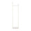 Living And Home Freestanding Marble Base Clothes Rack, White 3