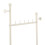 Living And Home Freestanding Marble Base Clothes Rack, White 5