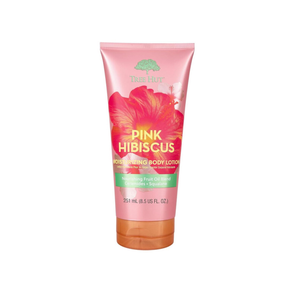 Tree Hut Pink Hibiscus Moisturizing Body Lotion, 8.5 Fl Oz.