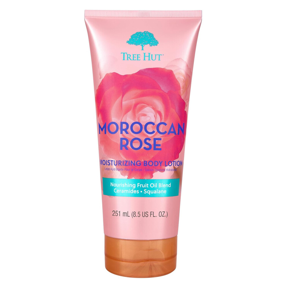 Tree Hut Moroccan Rose Moisturizing Body Lotion, 8.5 Fl Oz.