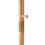 Living And Home Freestanding Wooden Clothes Rack with 5 Hooks, Natural 4