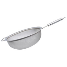 Buckingham fine mesh Stainless steel handle sieve 26 cm.