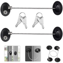 Child safety window, refrigerator lock, baby door, sliding drawer, 2 pieces