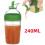 Salad Dressing Shaker - Unknown Brand - 240ml - Leakproof - High-Quality Material - Multi-Purpose 1