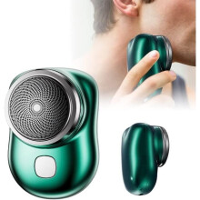 Portable Electric Shaver, Mini-Shave, Electric Shaver for Men, Wet/Dry Shaver, USB Rechargeable for Home and Travel