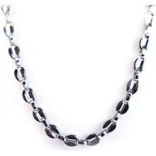 Men's Necklace "Coffee Bean" Steel