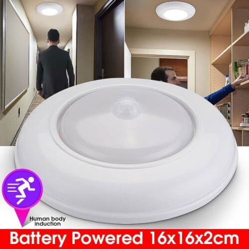 TEMPSA Wireless Battery-Operated LED Ceiling Light with Motion Sensor, 120