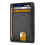 Card holder - INF - Genuine leather - RFID blocking - For men - Black 1