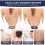 Back Scrub - Unspecified - Double-Sided Exfoliating Glove - Blue-Gray - 2 Pieces - Multifunctional 3