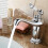 TEMPSA Brass Ceramic Basin Mixer Tap - Ceramic Cartridge - Silver Grey 3