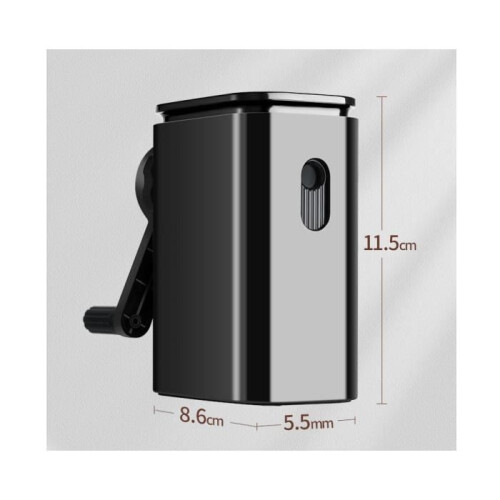 Professional Pencil Sharpener - Not Specified - Adjustable - 9 Adjustable Settings - Portable - Black 1