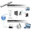 WiFi Amplifier, 300 Mbps WiFi Repeater 2.4G WiFi Extender with AP/Repeater and WPS Function, Increases WiFi Coverage 2