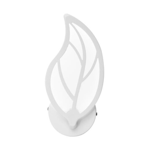 OUTDOOR WALL LIGHT - Creative Acrylic Wall Light 12W White Leaf