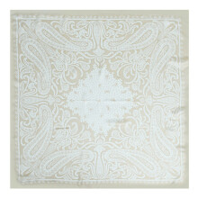 Foulard Bandana pour femmes, foulard carré doux avec-Couleur nue