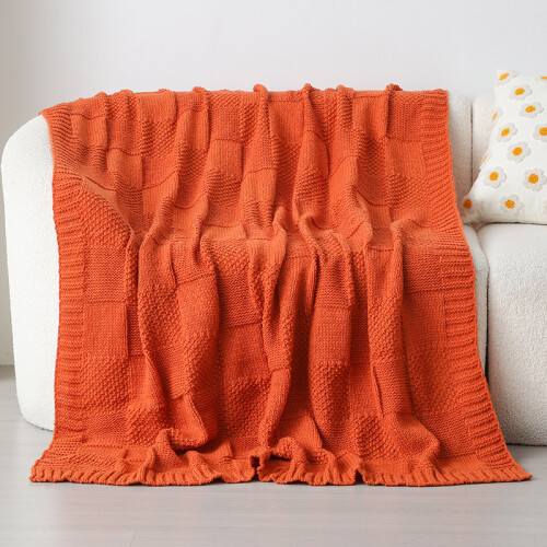 Cable Knit Throw Blankets 50 x 60 Inches