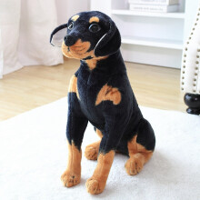 (Sitting Rottweiler, 30cm vertical height 23cm 0.12kg) LARGE PLUSH CUDDLY LYING SITTING GERMAN SHEPHERD SOFT TOY PUPPY ENORMOUS TEDDY