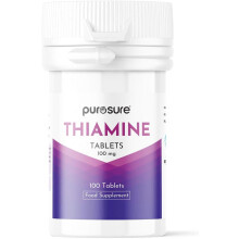 Vitamin B1 Thiamine Tablets 100mg - 100 Tablets