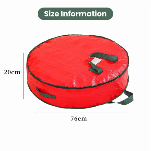 Sac de rangement rond et étanche avec poignées 1