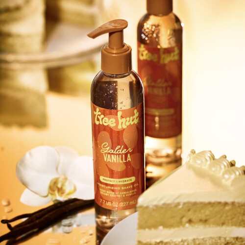 Tree Hut Golden Vanilla Moisturizing Shave Oil, 7.7 oz 1