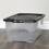 Strata 2 x 42L Clear Storage Box with Black Lid, Stackable and Nestable Design Storage Solution 9