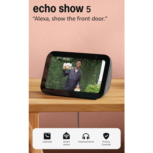 Amazon Amazon Echo Show 5 (3. Generation) Anthrazit 2