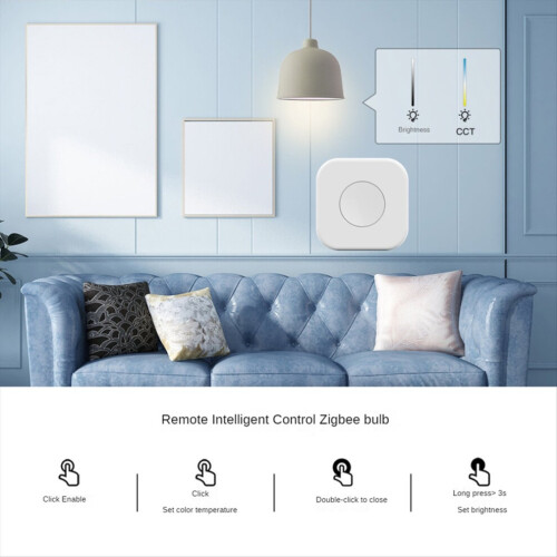 2 interrupteurs intelligents Tuya ZigBee Button avec passerelle Zigbee 2