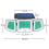 Solar Security Lights Outdoor Motion Sensor Light Solar Powered Waterproof  White Light 1PCS 4