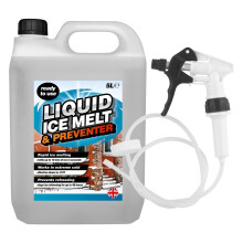1 x 5L Rapid Liquid Ice Melt & Preventer with Long Hose Trigger