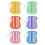 Bright Task Completion Board 6PCS Interactive Visual-tangerine 2