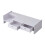 Living And Home White Monitor Stand Riser with 2 Drawers 4