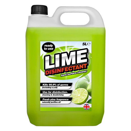 2 x 5L Lime Disinfectant Multi-Purpose Cleaner