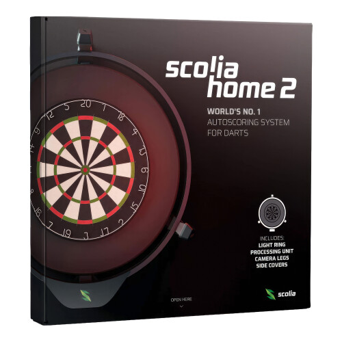 Scolia Home 2 Darts Auto Scoring System with Light Ring 1