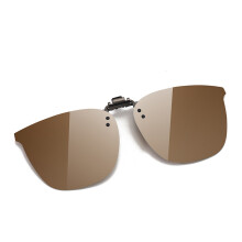 Polarisierte Clip-on-Sonnenbrille - für Autofahren & Outdoor Brown