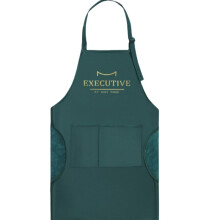 Wasserdichte Schürze mit Handtuch Green