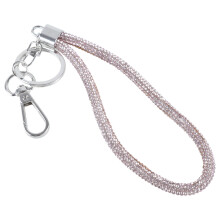 Glittering Rhinestones Lanyard for Phone Crystal Crossbody Keychain Stylish Keyring Charm Jewelry for the Modern Woman