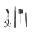 Kit de Modelagem de Sobrancelhas com Tesoura 1