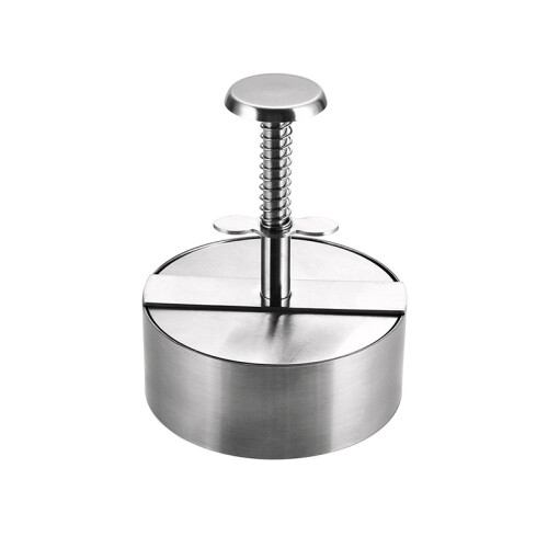 Burgerpresse i 304 rustfrit stål  11 cm