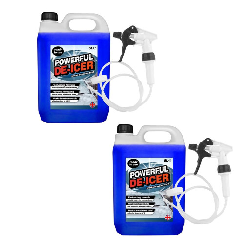 4 x 5L Powerful De-Icer With Long Hose Trigger 2