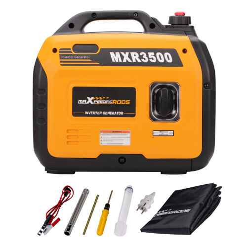 3300W Inverter Generator Petrol Silent Pure Sine Wave Camping Travel