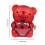 Geschenkbox mit konserviertem Rosen-Teddybär 3