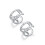 Sterling Silver Geometric Ear Cuffs Set Non-Piercing 1