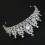 Legering Strass Blommigt Pannband 3